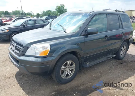 2004 Honda Pilot Ex z USA, uszkodzony, nr VIN 2HKYF18464H590616